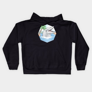 Summer Dolphin Kids Hoodie